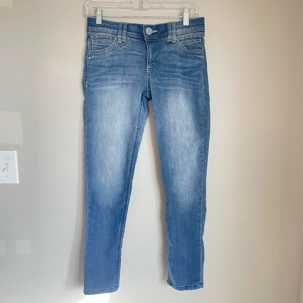 Democracy Ab Technology Skinny Jeans Size 2 Medium Wash Stretch Denim